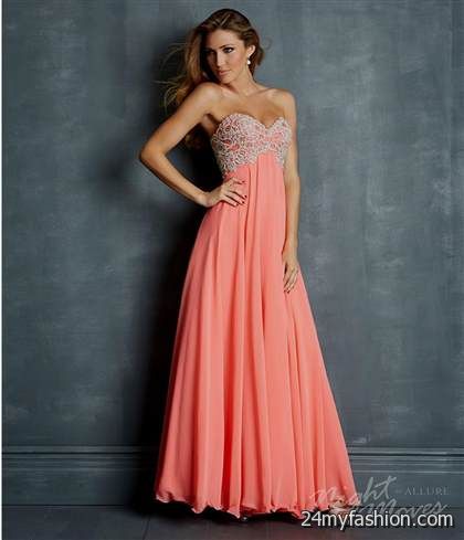 neon coral prom dresses review