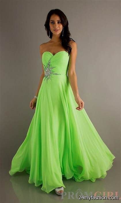 neon green and black prom dresses review