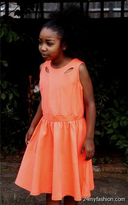 neon orange dresses for kids review