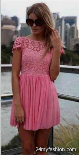 pink cocktail dresses with sleeves review