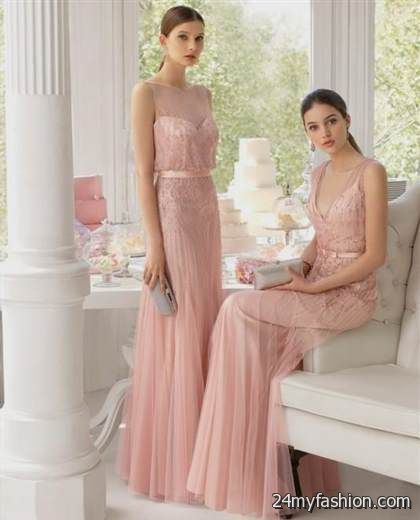 pink sequin bridesmaid dress review