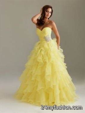 prom dresses yellow review