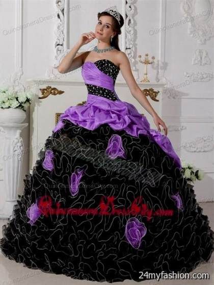 quinceanera dresses black and purple review