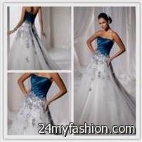 royal blue and silver wedding dresses review