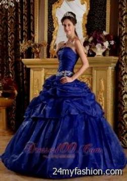 royal blue and white sweet 16 dresses review
