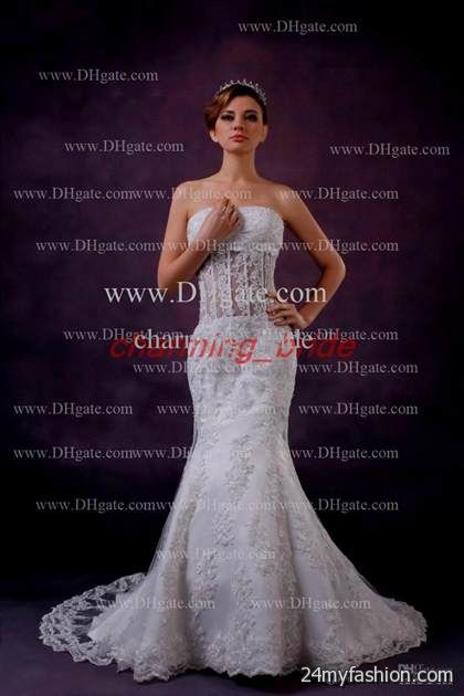 sexy corset mermaid wedding dresses review