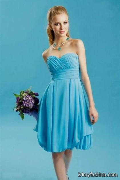 short aqua bridesmaid dresses review