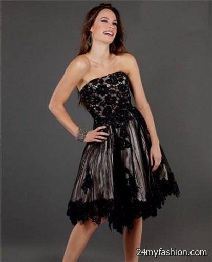 short black lace prom dress review