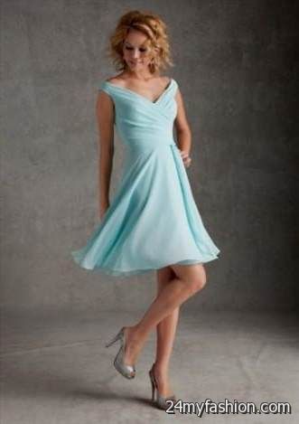 short light blue bridesmaid dresses review