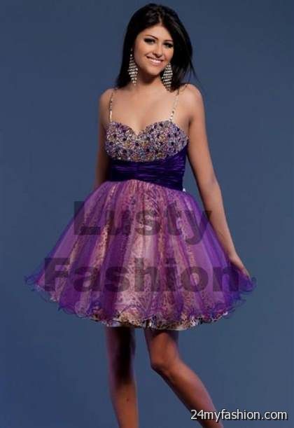 short light purple prom dress review