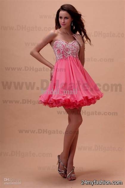 short pink formal dresses review