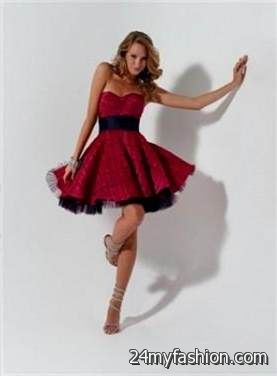short red and black homecoming dress review