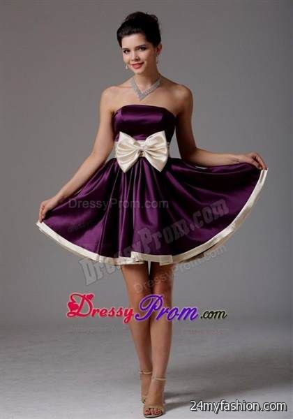 short royal purple prom dresses review