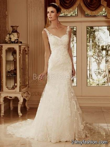 wedding dresses with straps review