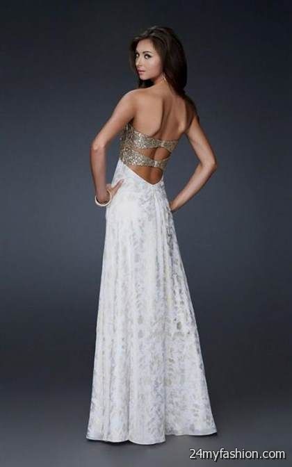 white prom dresses review
