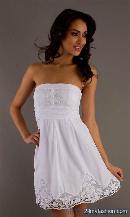 white summer dress review