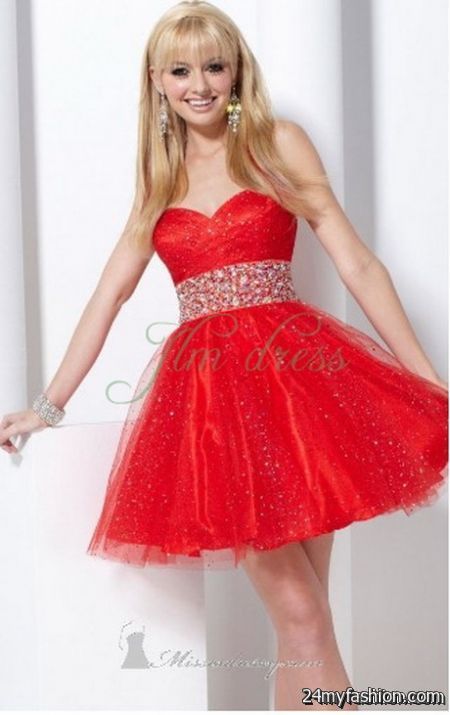 Cocktail dress red review