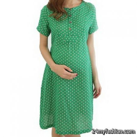 Cotton maternity dress review