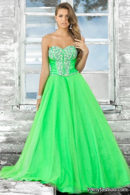 Green ball dresses review