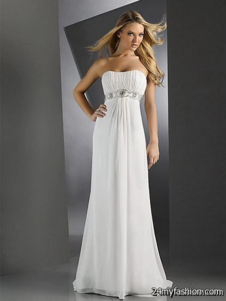 Inexpensive white dresses review