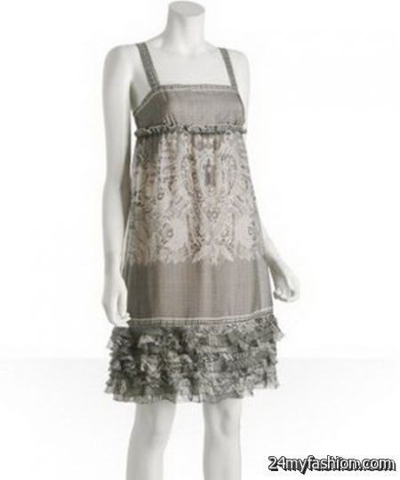 Lace ruffle dress review