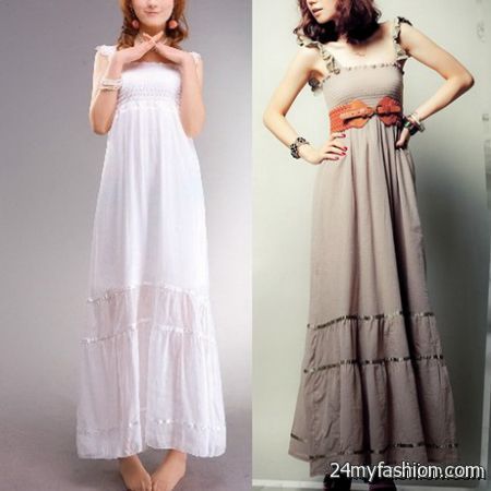 Long cotton summer dresses review