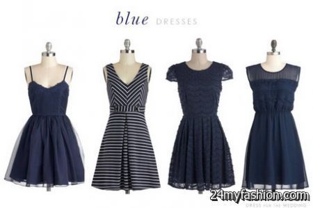 Navy blue summer dress review