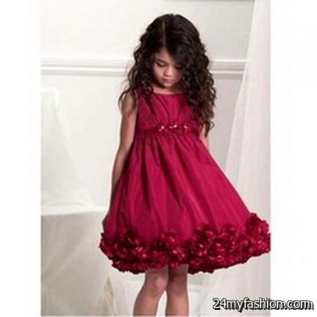 Red girls dress review