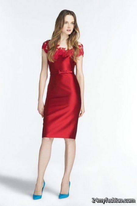Red satin cocktail dresses review