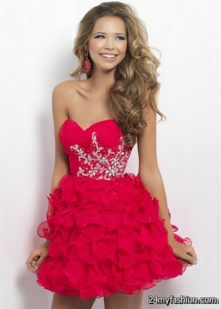 Short red homecoming dresses review