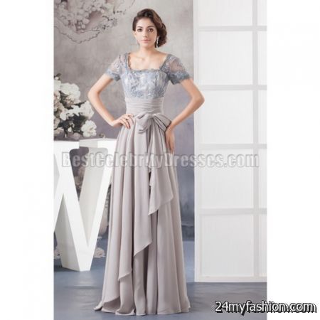 Short sleeve formal dresses review