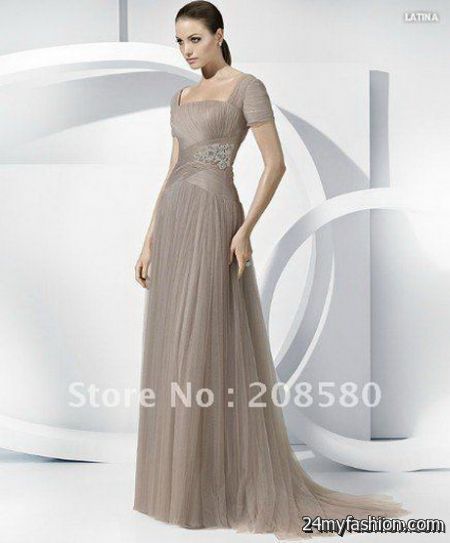 Short sleeve formal dresses review