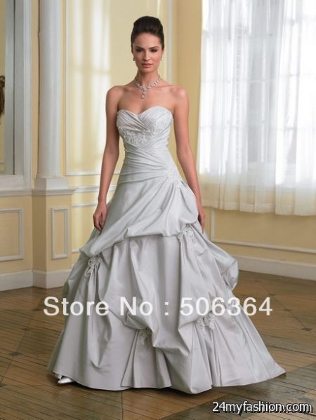 Silver bridal dresses review