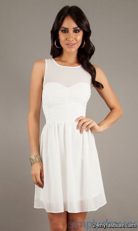 White dress casual review