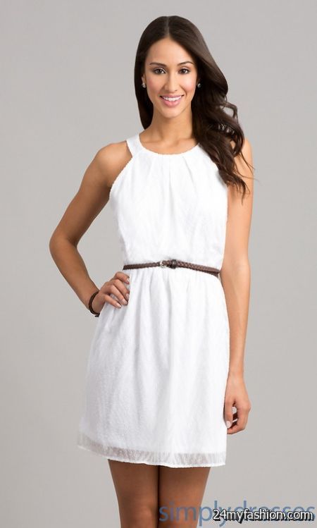 White dress casual review