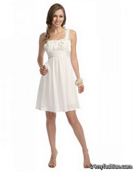 White dresses for juniors graduation review