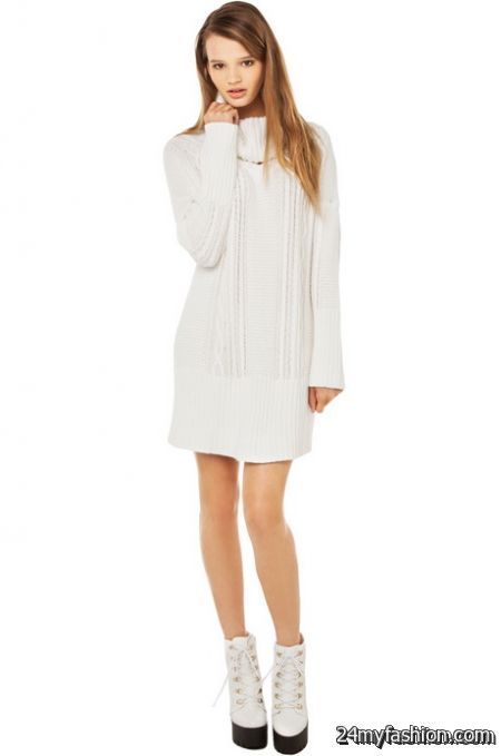White sweater dresses review
