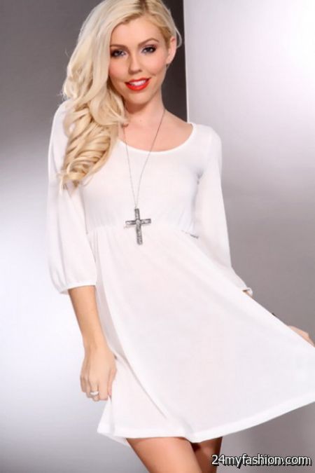White sweater dresses review