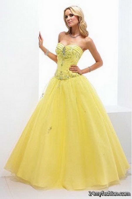Yellow bridal dresses review