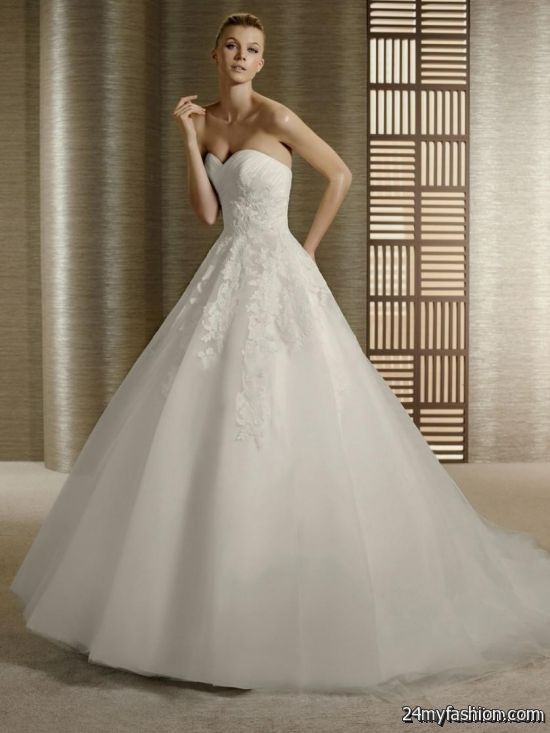 ball gown wedding dresses with sweetheart neckline and straps review