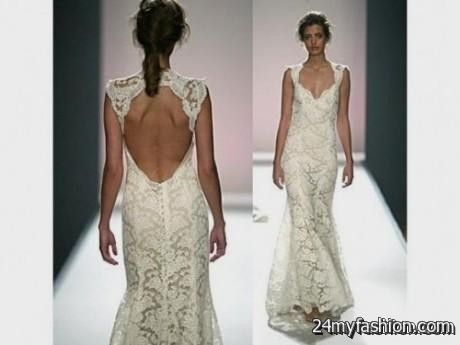lace open back wedding dress monique lhuillier review