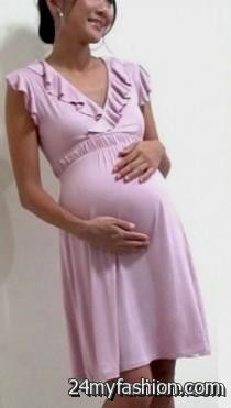 light pink maternity dress review