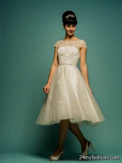 modest wedding dresses tea length review