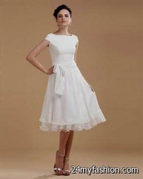 modest wedding dresses tea length review