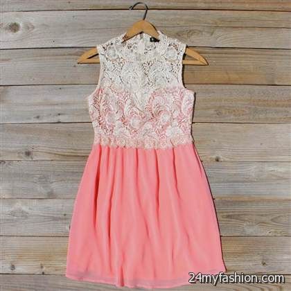 peach lace dresses review