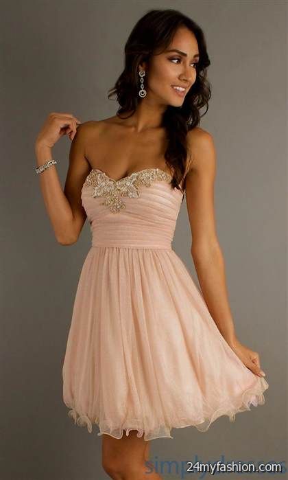 pink short formal dresses review