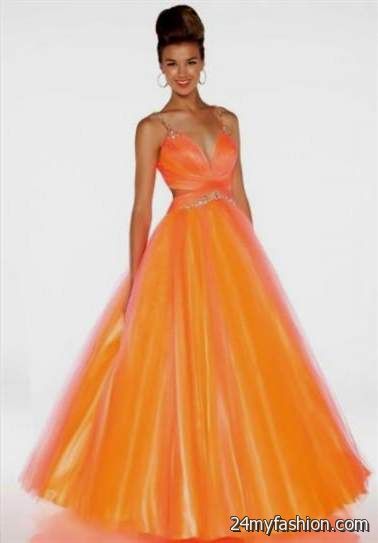 quinceanera dresses neon orange review