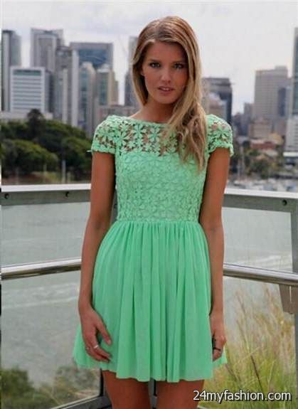 seafoam green summer dress review