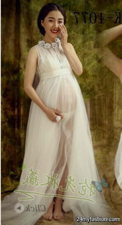 white maternity dress for baby shower review