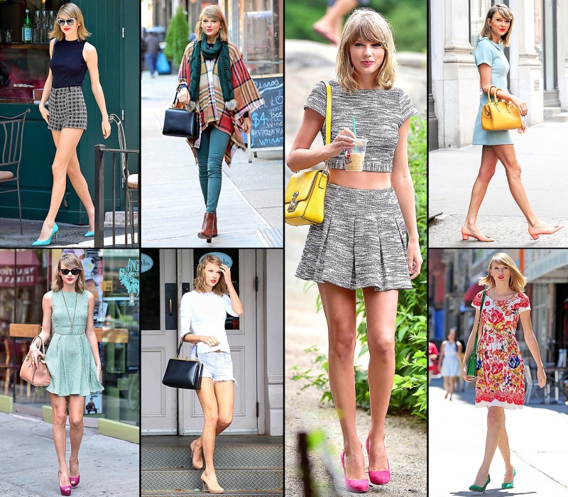 Taylor Swift Street Style Looks 2016-2017